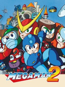 Mega Man 2 Cover Art