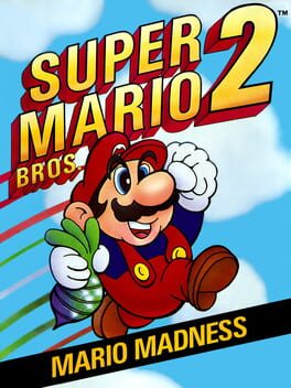 Super Mario Bros 2 Cover Art